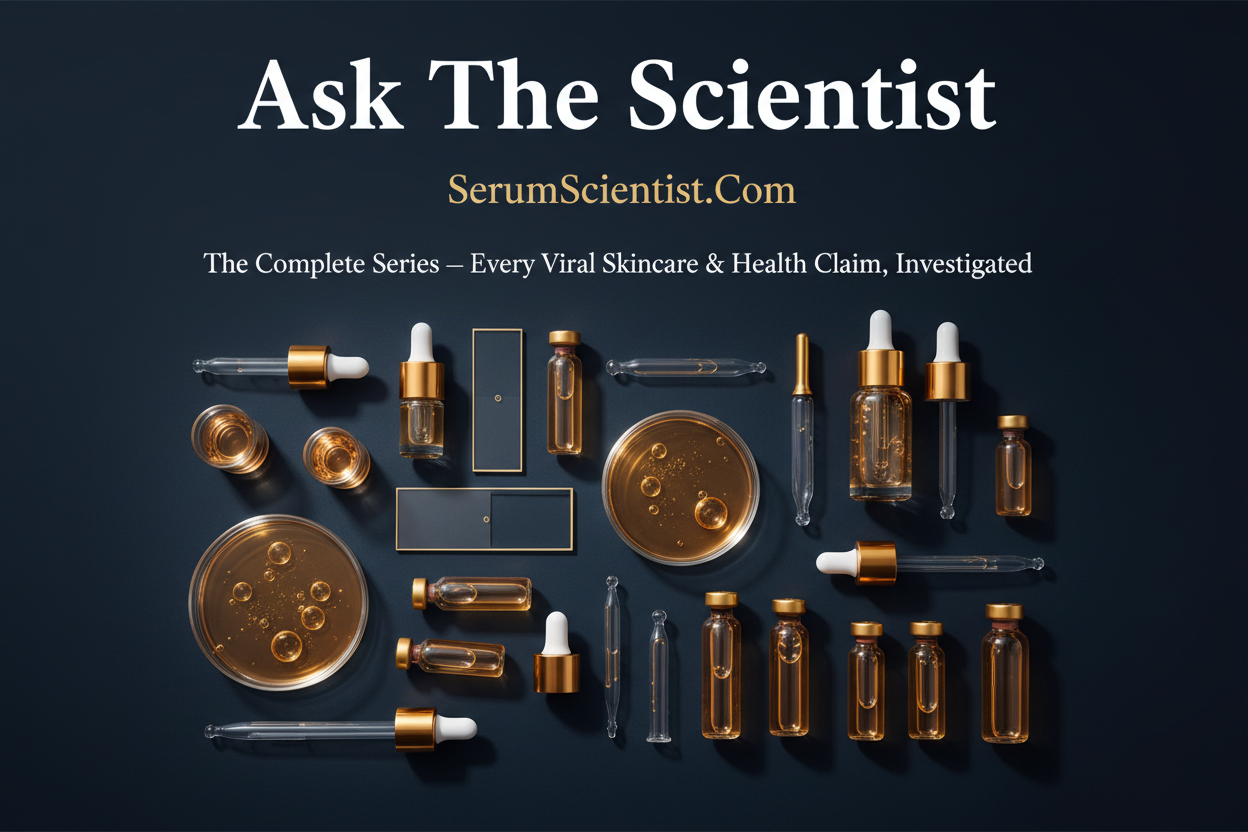 Ask The Scientist: The Complete Series — Every Viral Skincare & Health Claim, Investigated