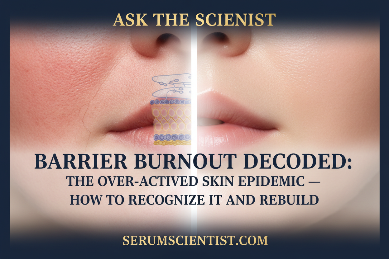 Barrier Burnout Decoded: The Over-Actived Skin Epidemic — How to Recognize It and Rebuild