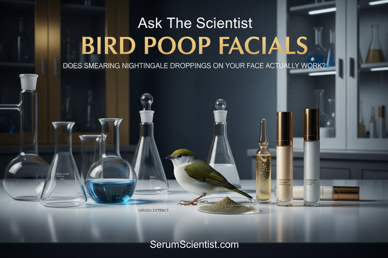 Bird Poop Facials: Ask The Scientist — Does Smearing Nightingale Droppings on Your Face Actually Work?
