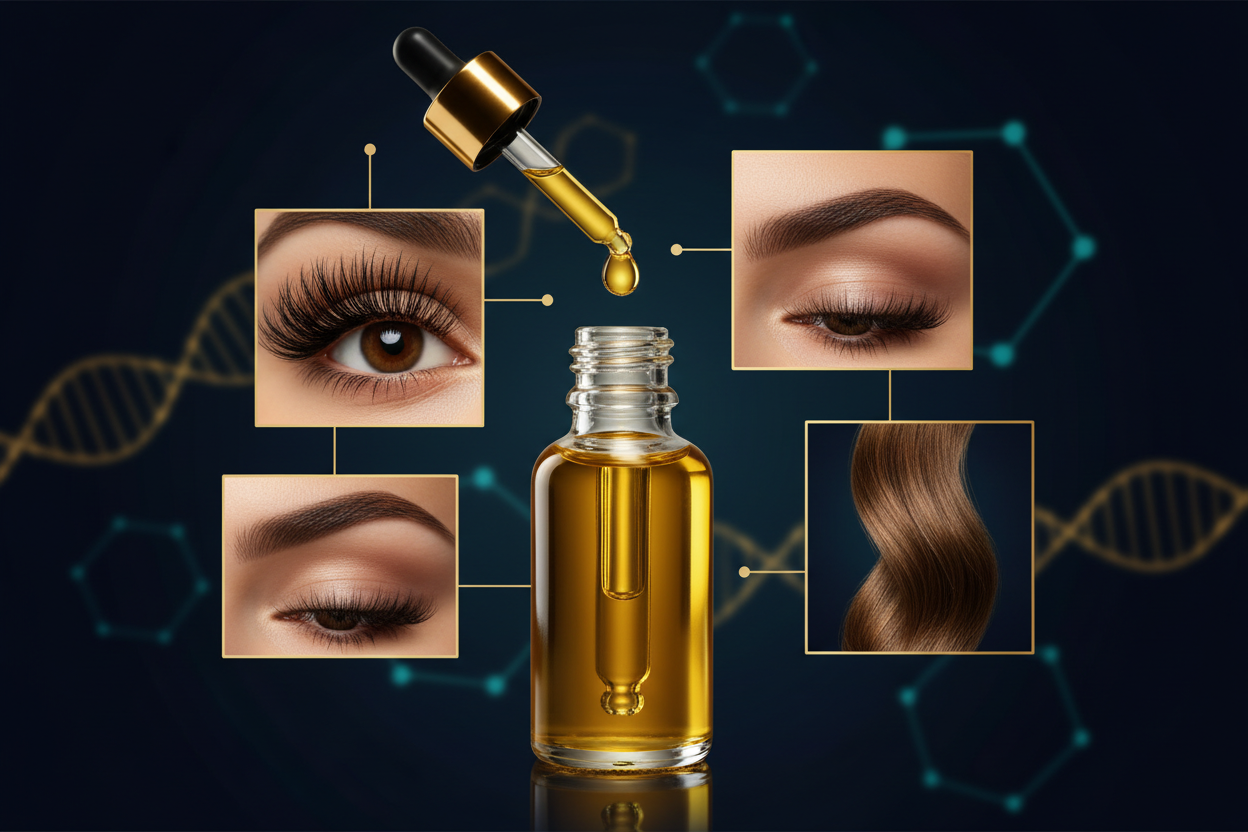 Castor Oil Grows Eyelashes, Brows & Hair: Ask The Scientist — Grandma's Remedy or Legit Biology?