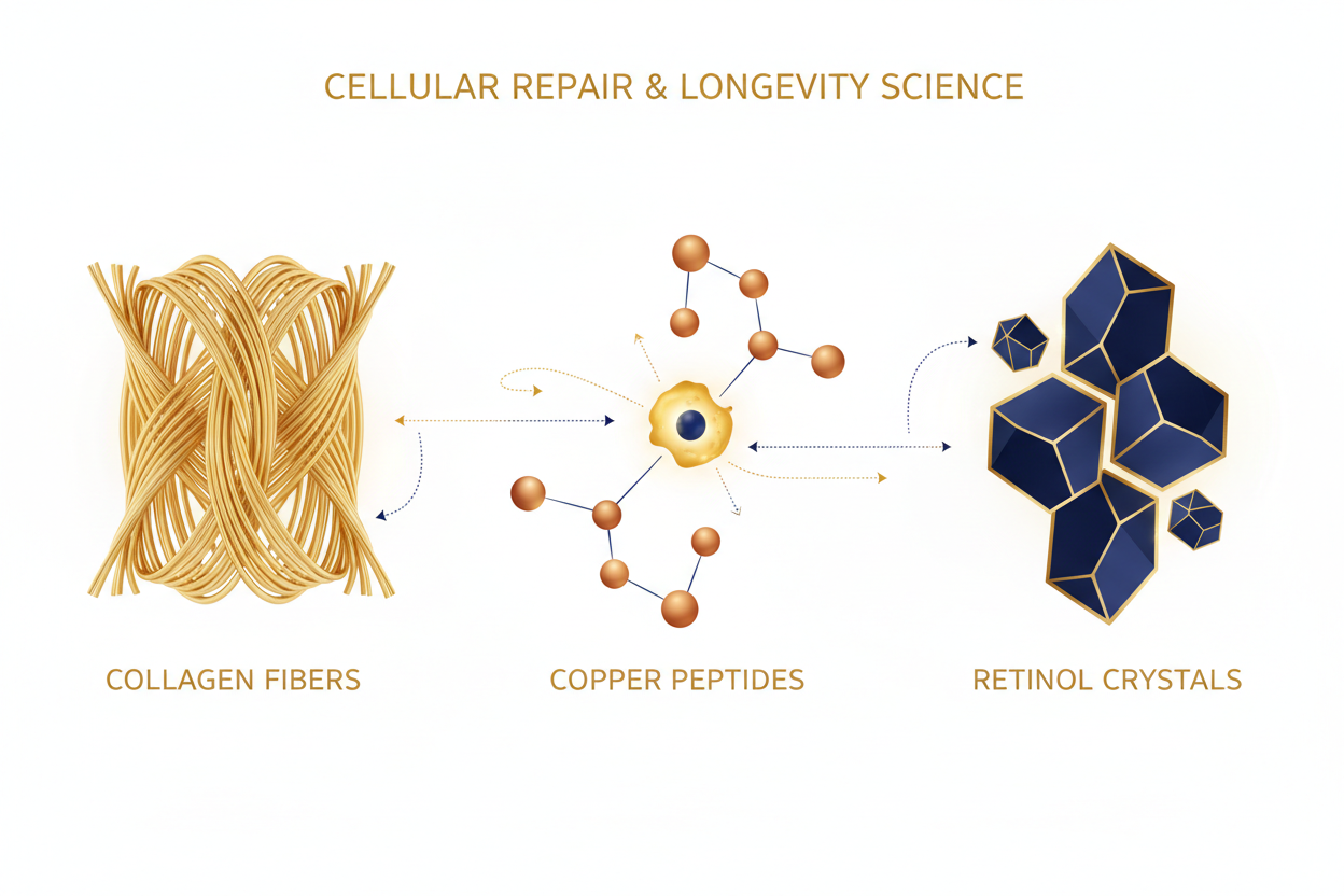 Anti-Aging & Wrinkles Decoded: Collagen Loss, Glycation, Senescent Cells & the Science of Younger Skin