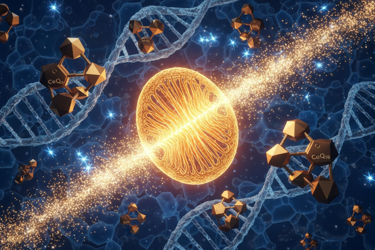 CoQ10 Decoded: The Mitochondrial Molecule Your Body Stops Making — And What It’s Doing to Your Skin, Energy, and Biological Age