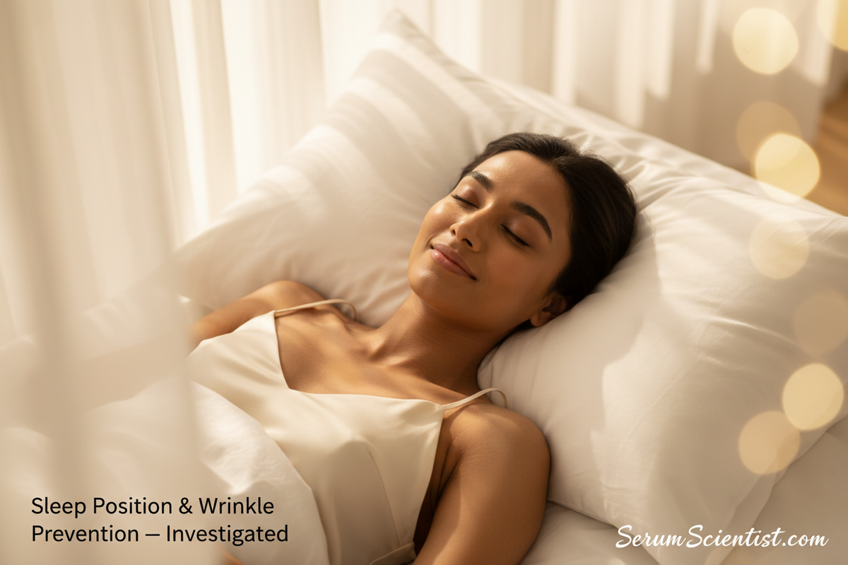 Does Sleeping on Your Back Really Prevent Wrinkles? The Compression Science, Investigated