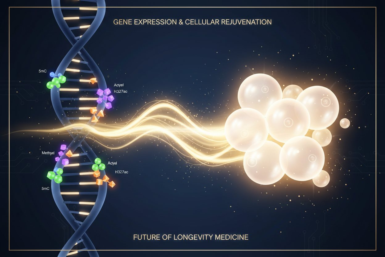 Epigenetics & Skin Decoded: How Your DNA Expression Controls How You Age — and the Science of Reprogramming It