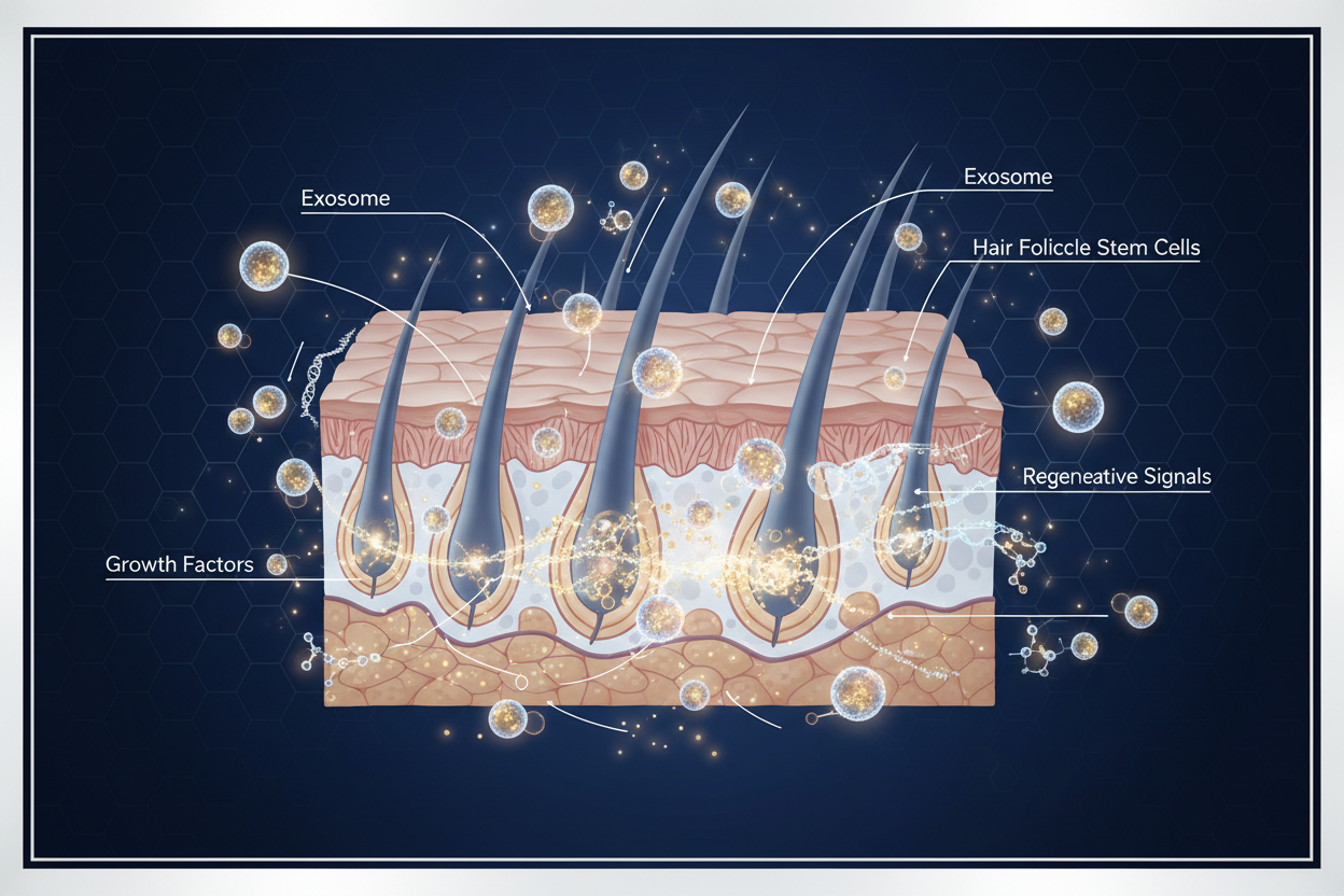 Exosome Hair Therapy Decoded — The Post-PRP Revolution Reshaping Hair Loss Treatment
