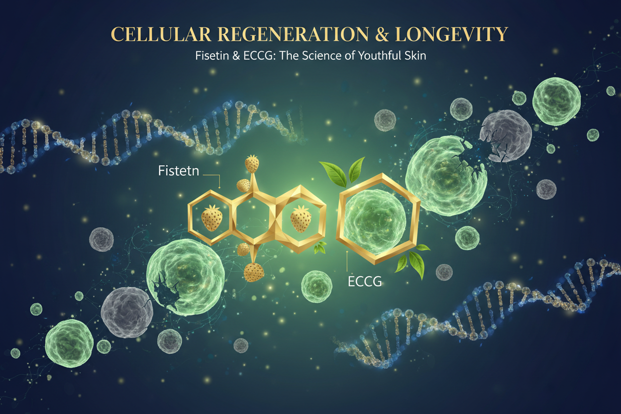 Fisetin & EGCG Decoded — The Longevity Molecules Your Skin Needs You to Know About