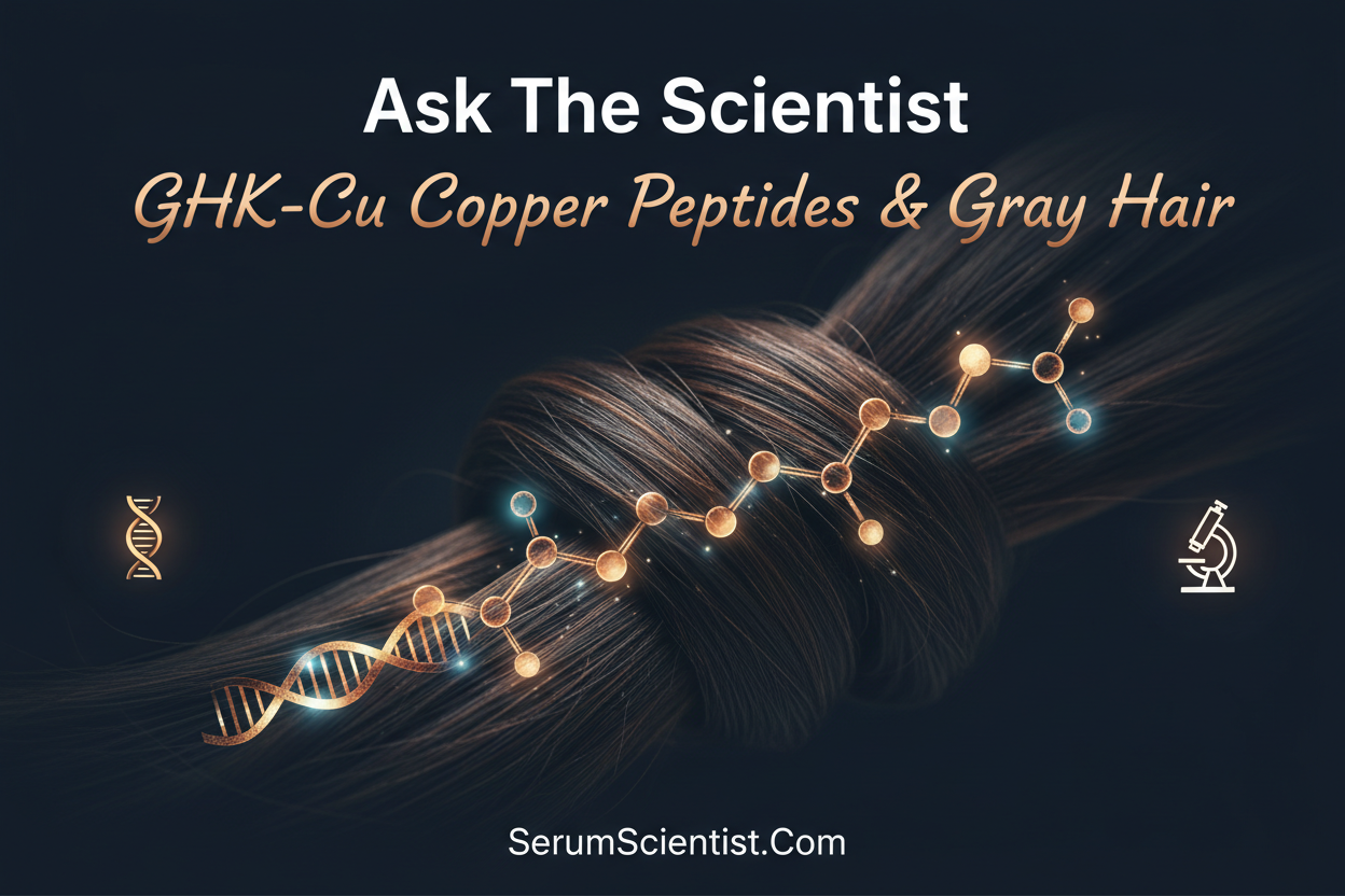 GHK-Cu Copper Peptides and Gray Hair Reversal — Ask The Scientist
