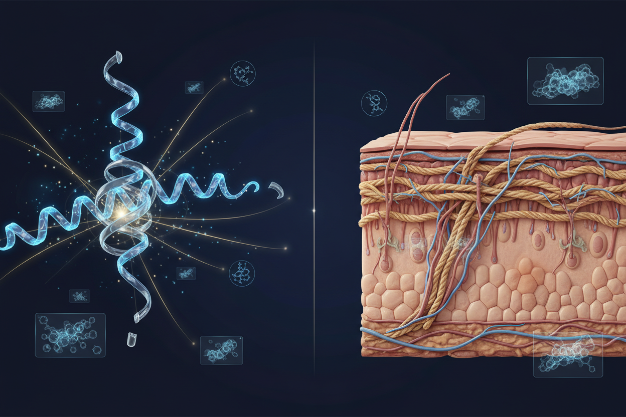 GLP-1 & Skin Decoded: The Complete Science of Ozempic Face, Accelerated Skin Aging, Hair Loss, and the Evidence-Based Protocol to Protect and Rebuild