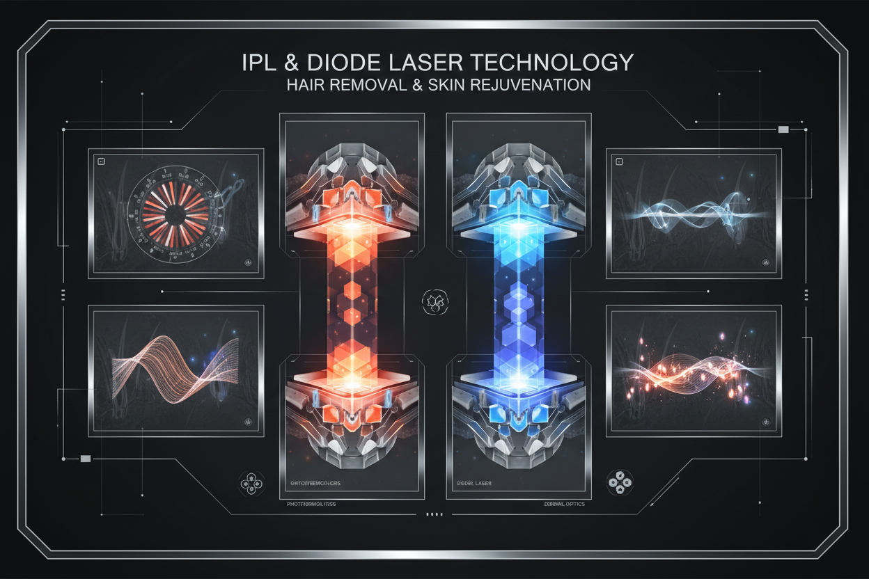 IPL & Diode Laser Decoded: The Complete Science of Light-Based Hair Removal & Skin Rejuvenation