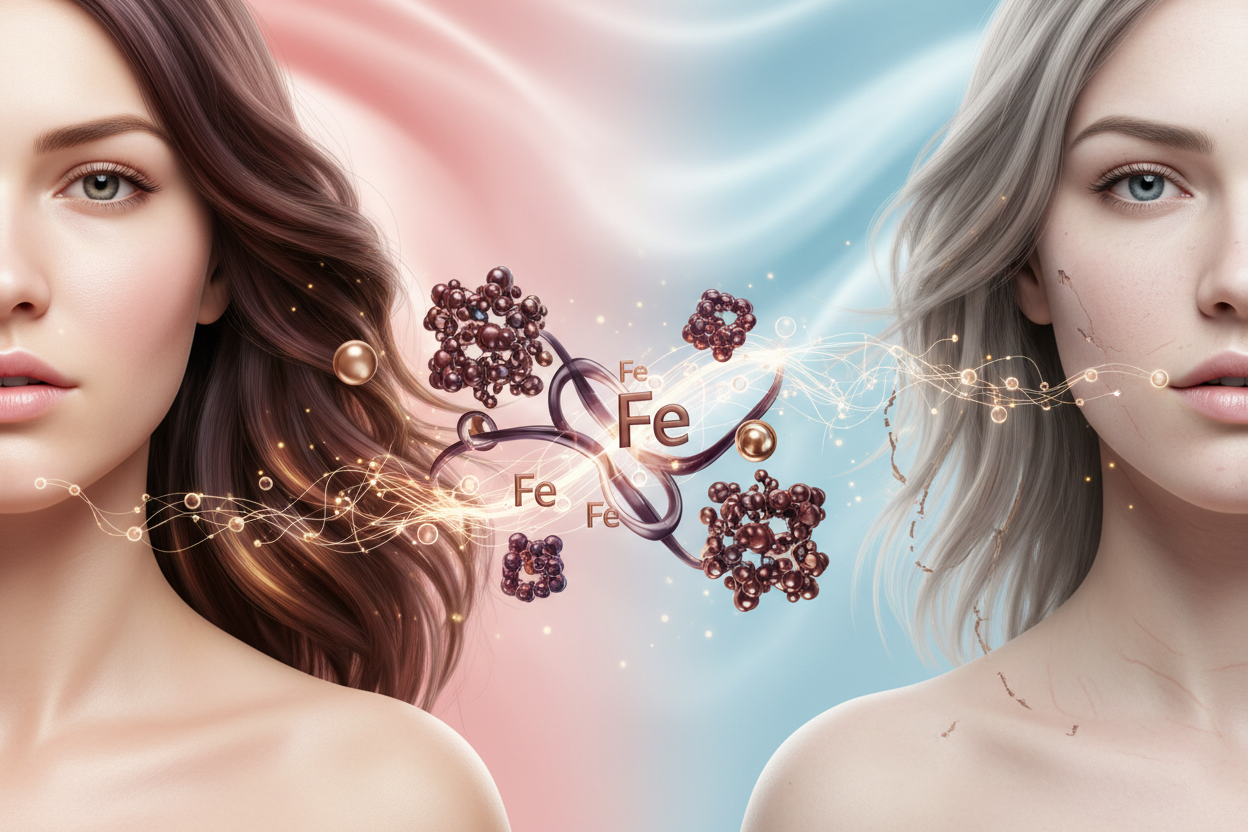 Iron & Skin Decoded: The World’s Most Common Deficiency — And What It’s Doing to Your Hair, Skin, and Collagen