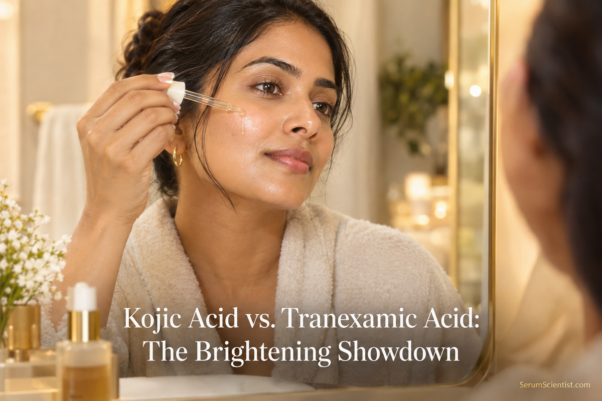 Kojic Acid vs. Tranexamic Acid: Ask The Scientist — The Brightening Showdown That's Replacing Hydroquinone
