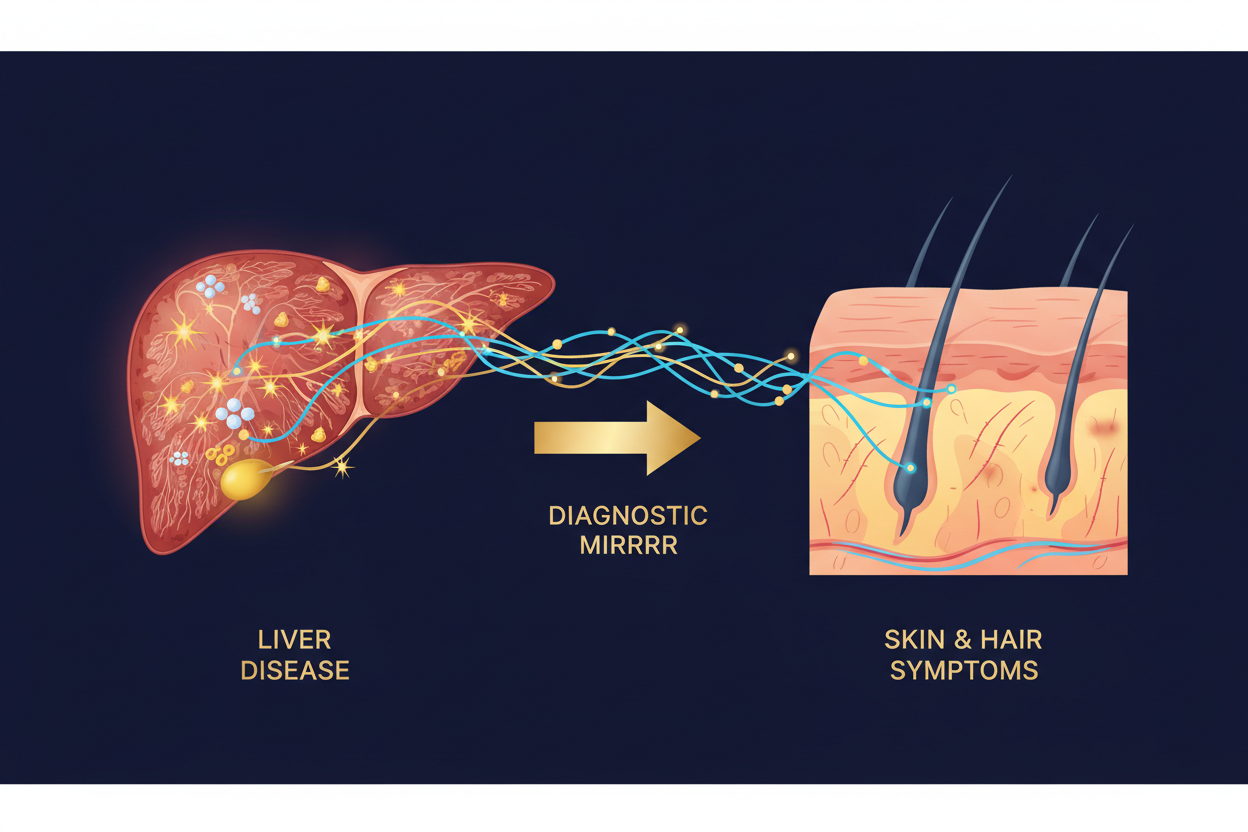 Liver Disease Decoded — What Your Skin & Hair Are Telling You About Your Liver