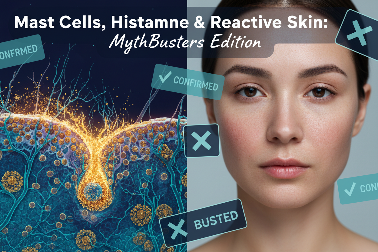 Mast Cells, Histamine & Reactive Skin: MythBusters Edition — We Test Every Claim TikTok Is Making About Why Your Skin Is Always Angry