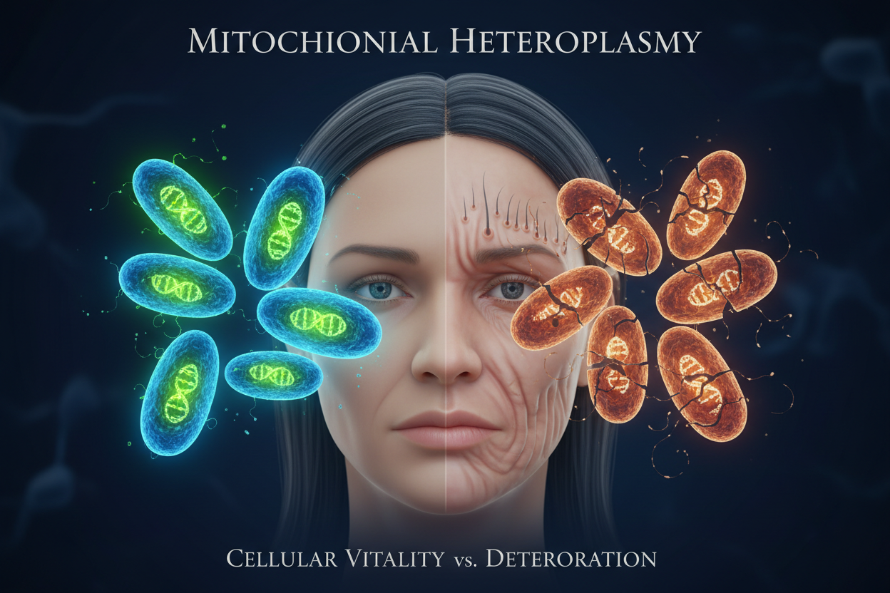 Mitochondrial Heteroplasmy Decoded — The Hidden Driver of Accelerated Skin Aging, Hair Loss & Biological Decline Your Doctor Has Never Mentioned
