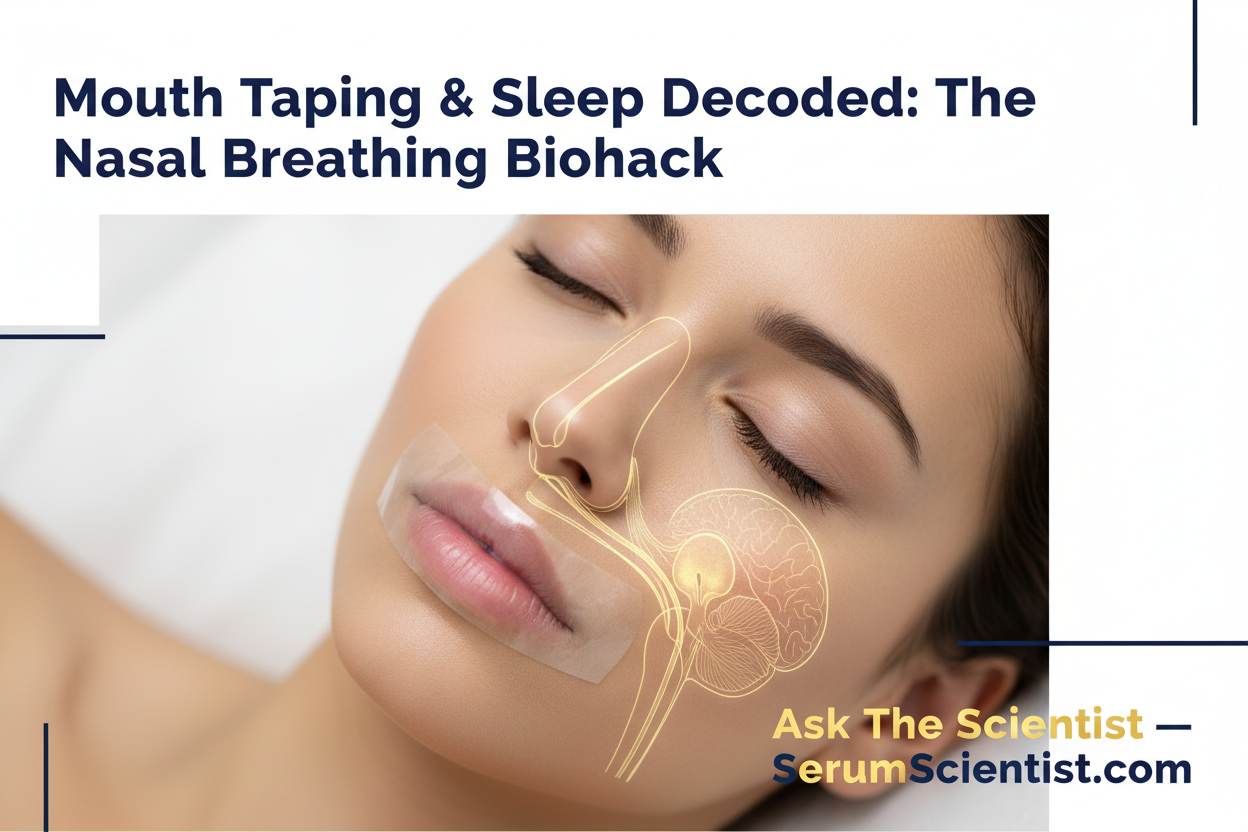 Mouth Taping & Sleep Decoded: The Nasal Breathing Biohack — What the Science Actually Says