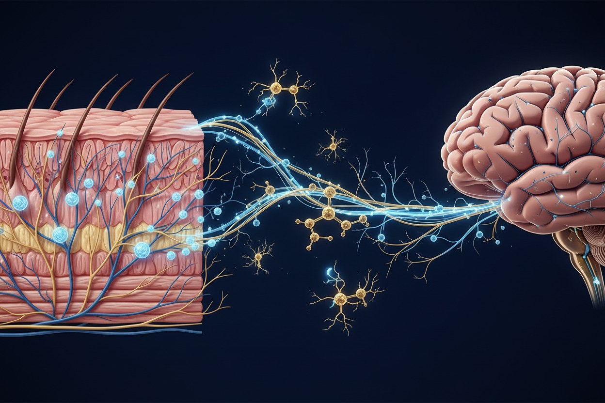 Neurocosmetics & the Skin-Brain Axis Decoded: How Your Nervous System Controls Your Skin — And the Science of Working With It