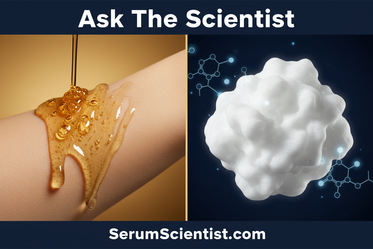 Oil cleansing vs surfactant cleansers — Ask The Scientist