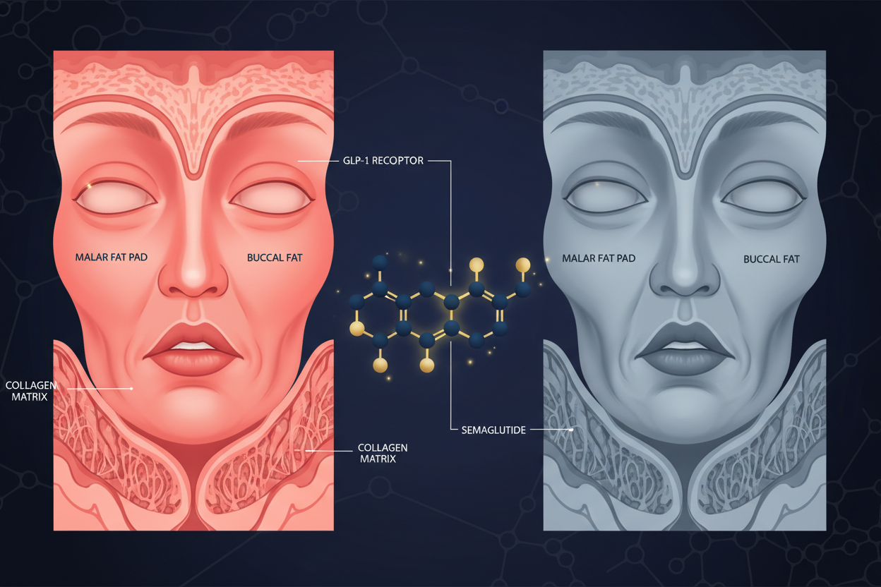 Ozempic Face Decoded — The Biology of GLP-1 Drug-Induced Facial Aging & How to Reverse It