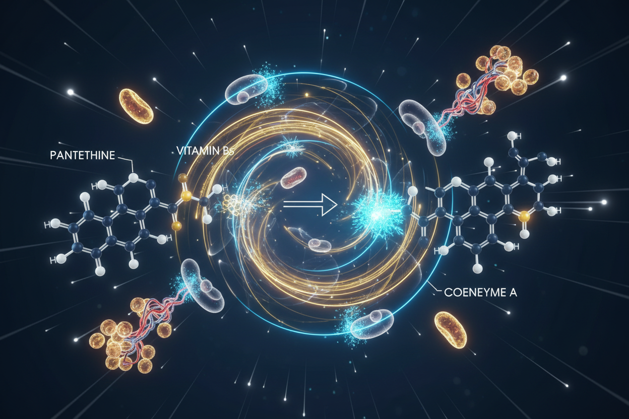 Pantethine & Vitamin B5 Decoded: The CoA Precursor Behind Every Energy Pathway — And What It’s Doing to Your Metabolism, Cardiovascular Health, and Skin