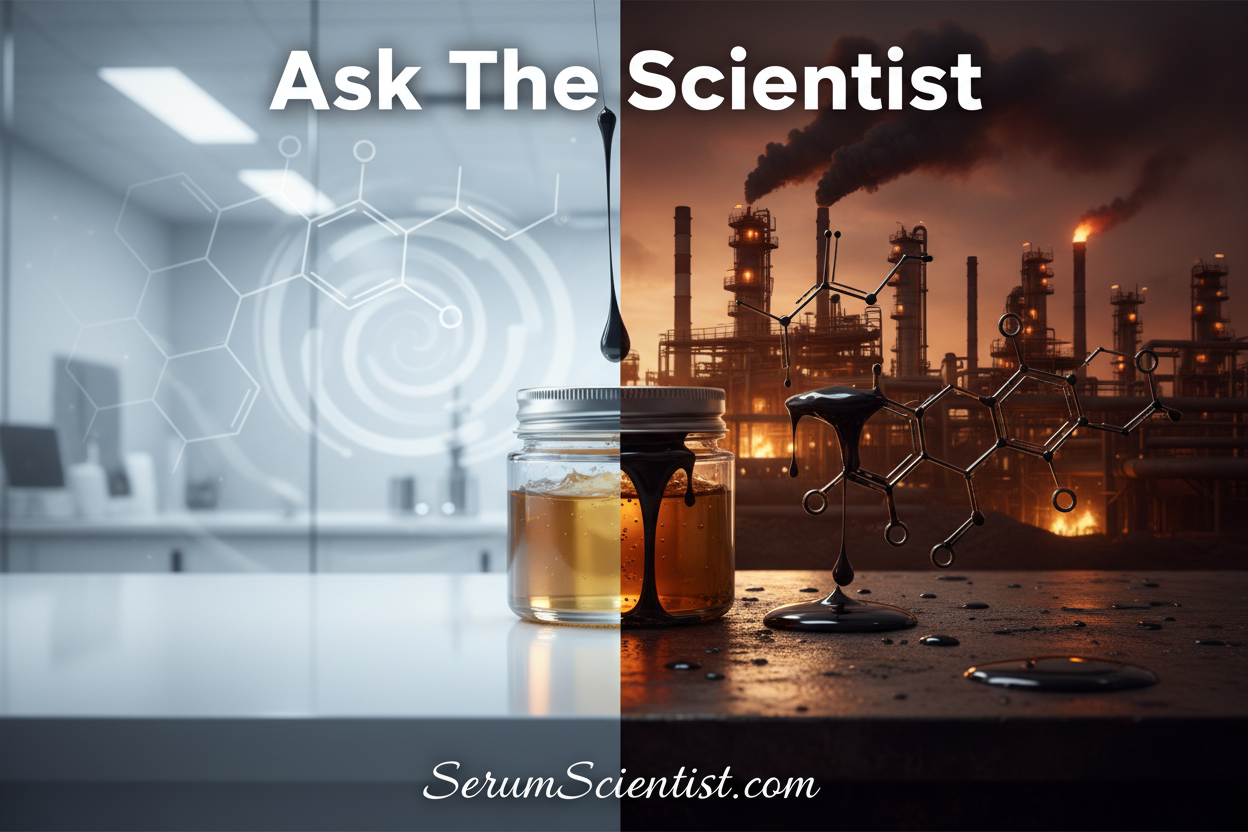 Petroleum Jelly is Made from Crude Oil and Toxic: Ask The Scientist — Is Vaseline the Most Dangerous Ingredient in Your Skincare Routine?