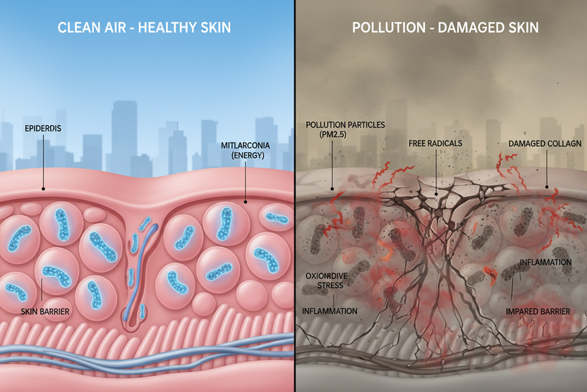 Pollution & Skin Decoded: How Air Pollution Ages Your Skin and How to ...