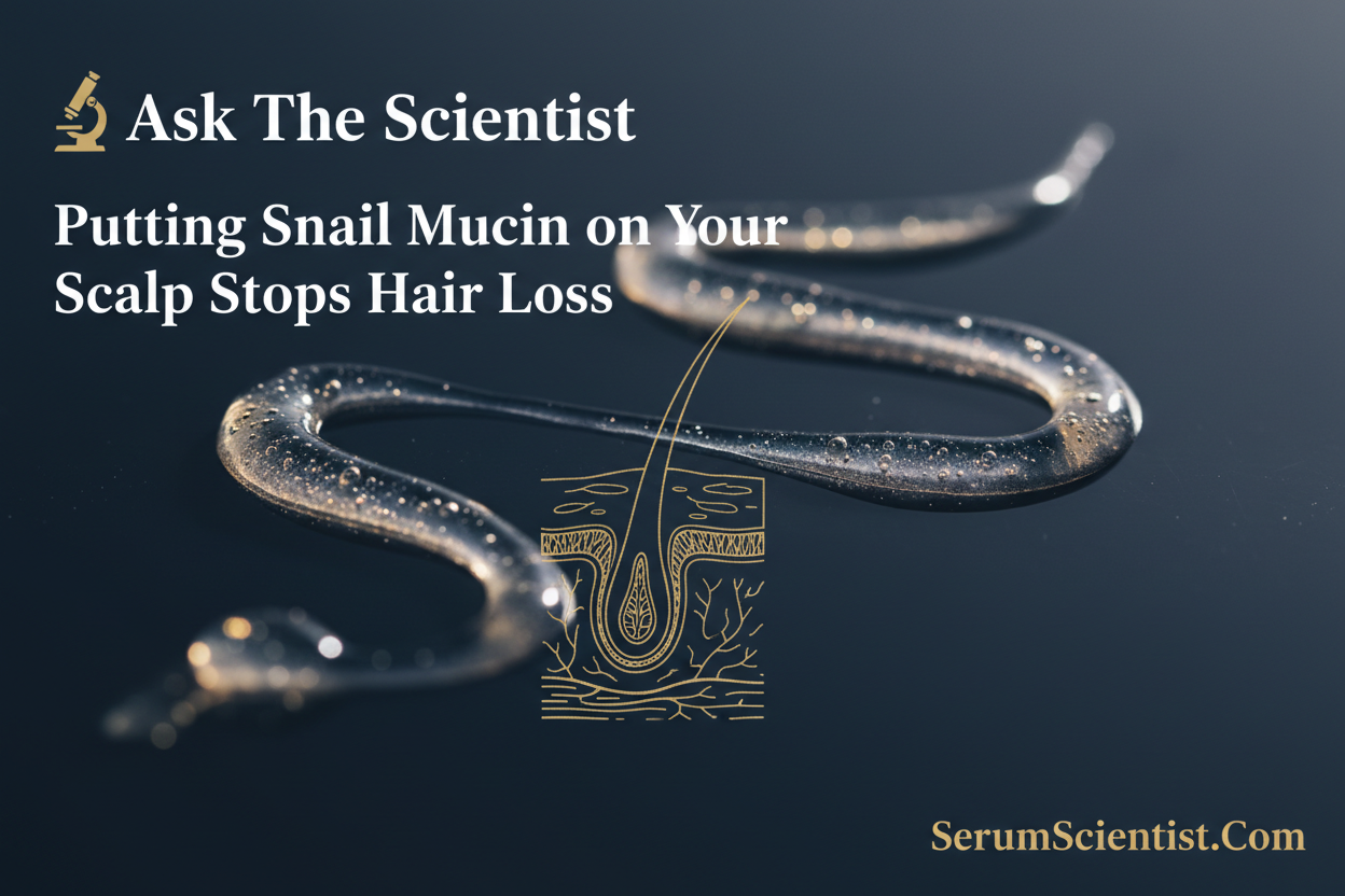 Putting Snail Mucin on Your Scalp Stops Hair Loss: Ask The Scientist — The Gastropod Growth Factor Claim