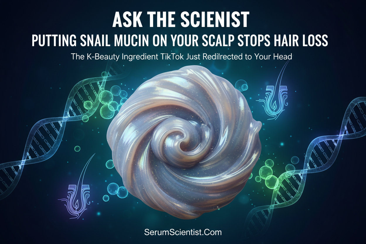Putting Snail Mucin on Your Scalp Stops Hair Loss: Ask The Scientist — The K-Beauty Ingredient TikTok Just Redirected to Your Head