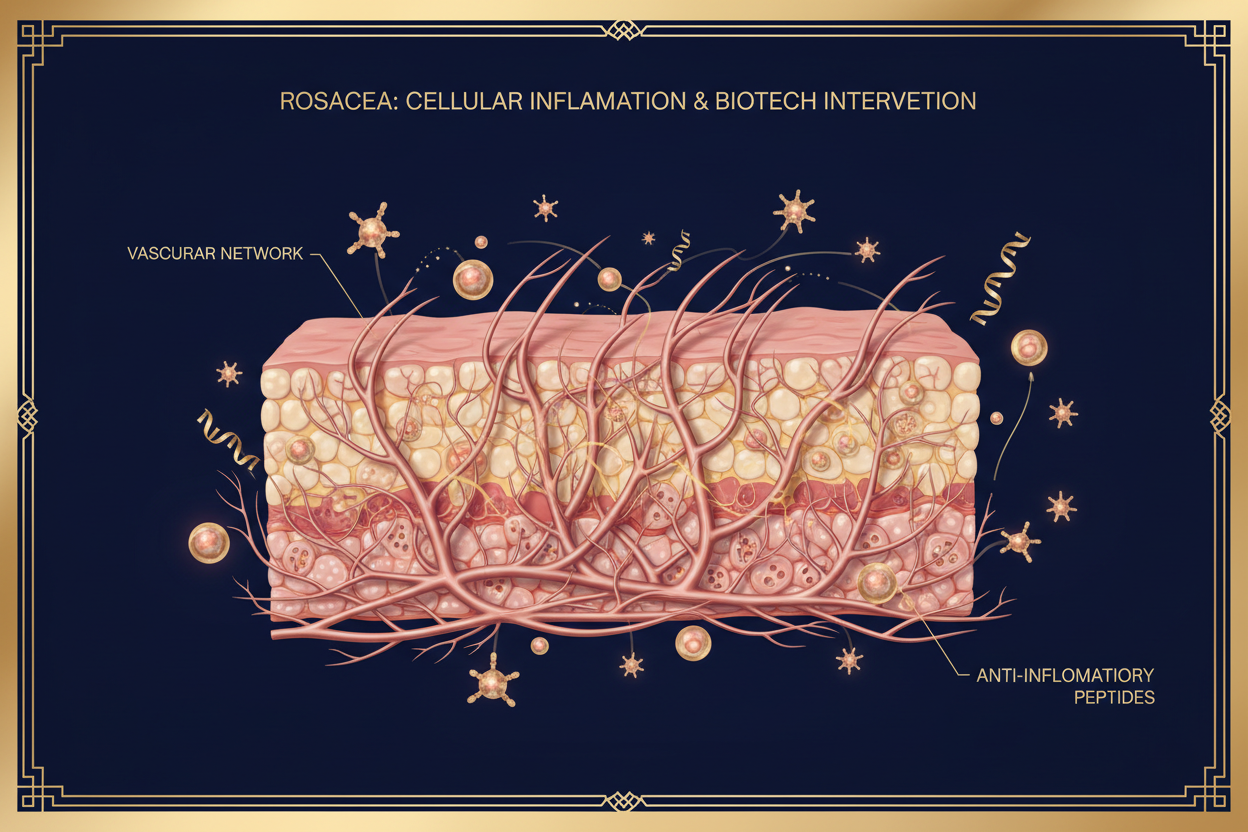 Rosacea Decoded: The Complete Science of Chronic Facial Redness, Inflammation, and the Path to Clarity