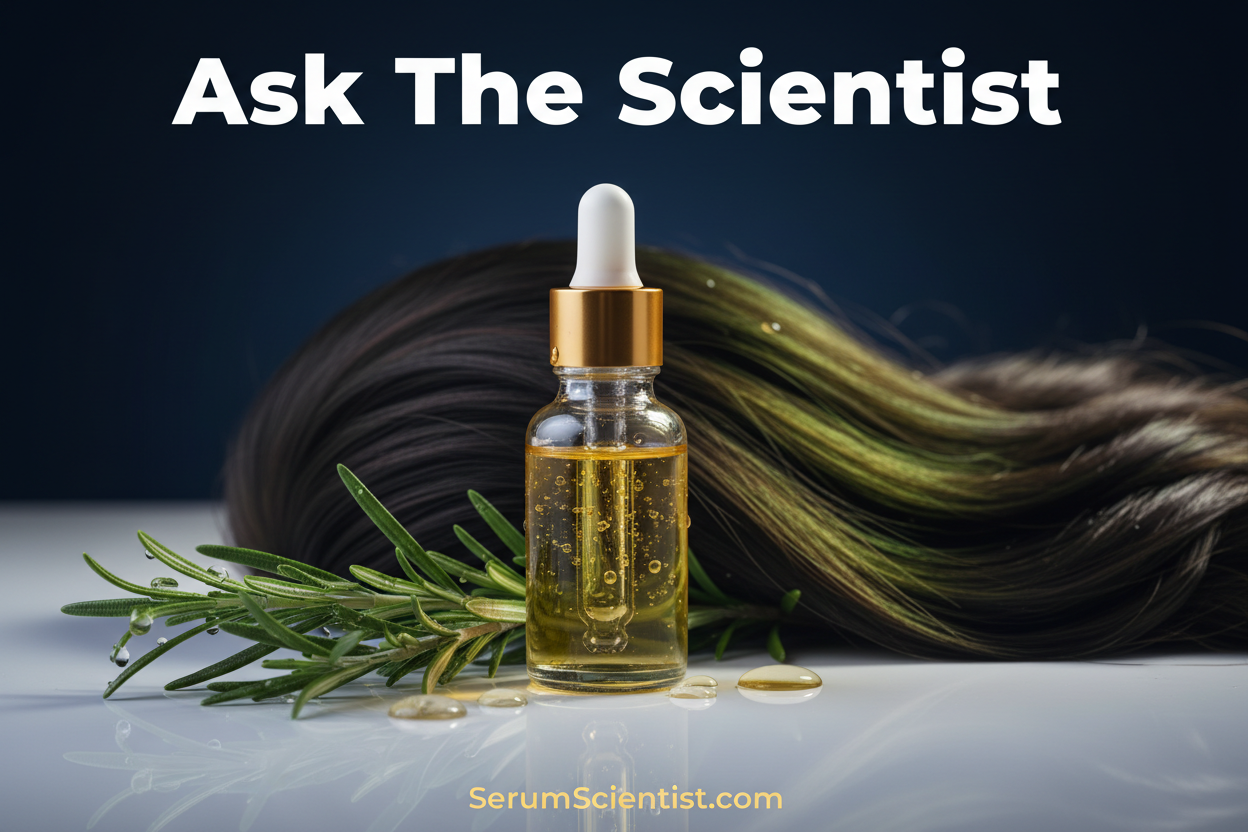 Rosemary Oil Grows Hair Just as Fast as Minoxidil Without the Side Effects: Ask The Scientist — Is the Most Viral Hair Growth Claim on TikTok Actually True?