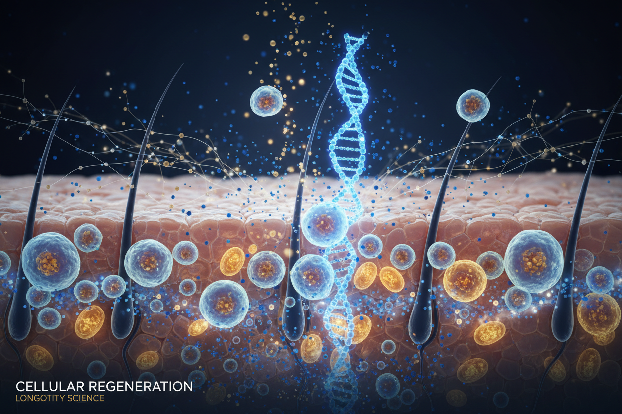 The Future of Skin & Hair: Cellular Longevity Is the New Beauty