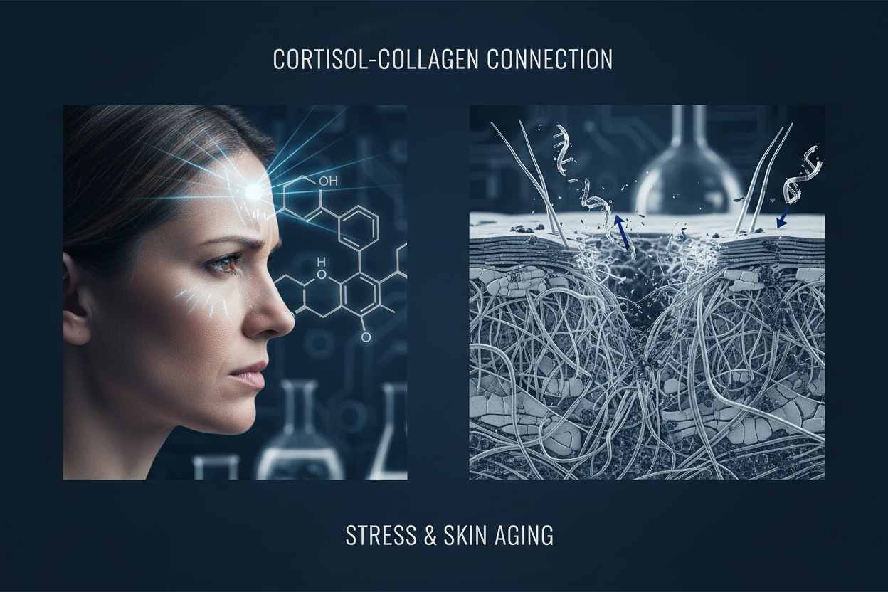The Mental Health Crisis Is a Skin Aging Crisis: The Cortisol-Collagen Connection America Isn't Talking About