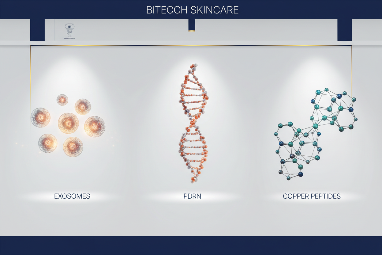 The Science of Biotech Skincare: Exosomes, PDRN & Copper Peptides Explained