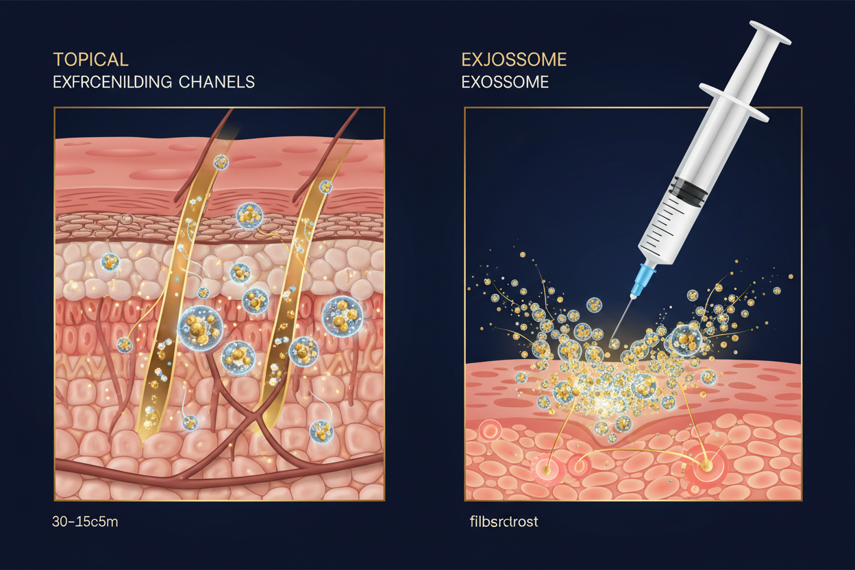 Topical vs. Injectable Exosomes Decoded — The Debate Reshaping Regenerative Aesthetics