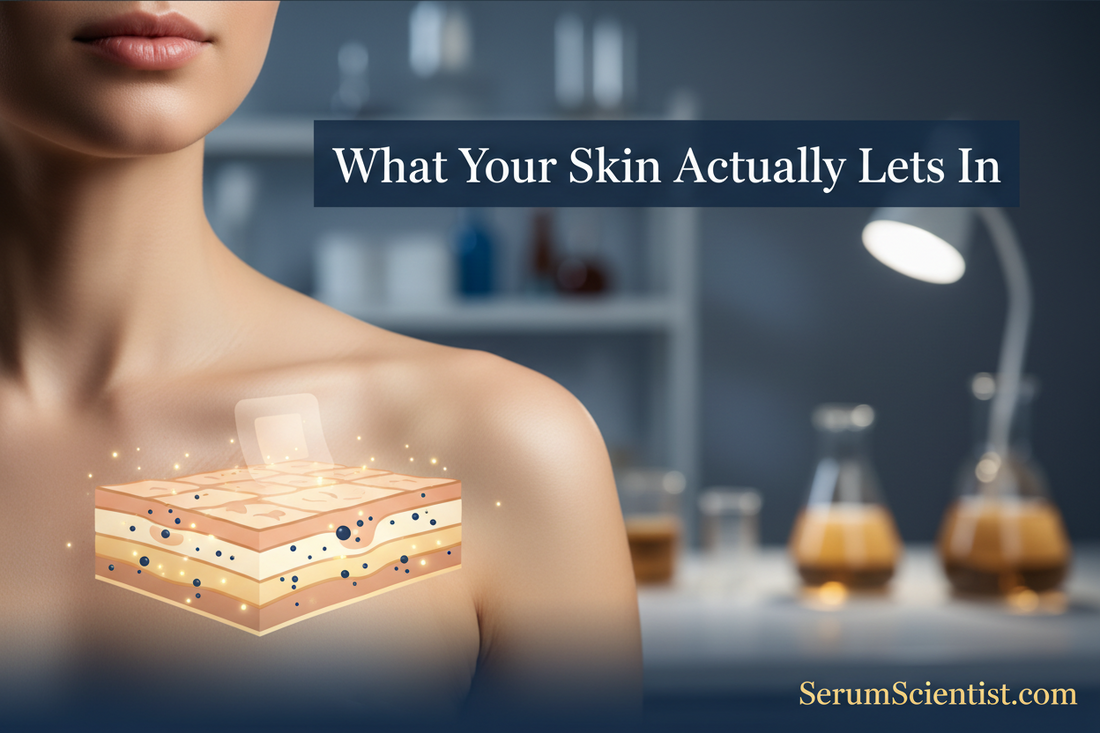 Transdermal Absorption: What Your Skin Is Actually Letting In (And What It Blocks)
