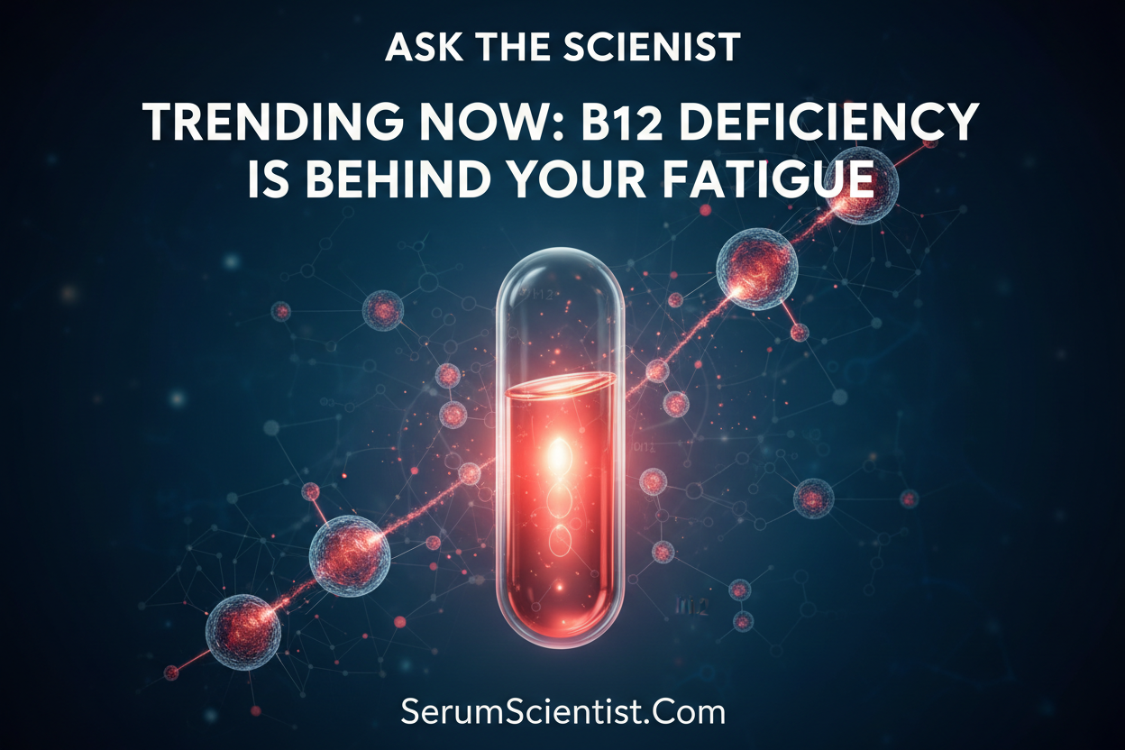 Trending Now: B12 Deficiency Is Behind Your Fatigue — Why Millions Are Running on Empty and Don't Know It