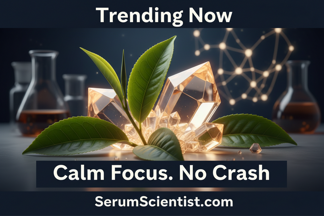 Trending Now: L-Theanine Is the Calm Focus Molecule Replacing Adderall Culture — The Science Behind the Anti-Anxiety Nootropic Going Viral