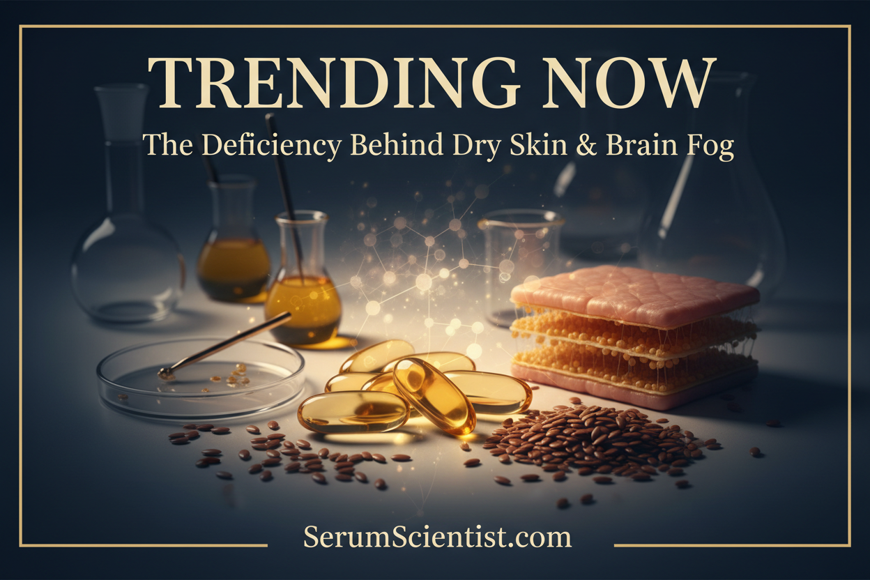 Trending Now: Omega-3 Deficiency Is the Anti-Inflammatory Crisis Behind Your Dry Skin, Joint Pain & Brain Fog