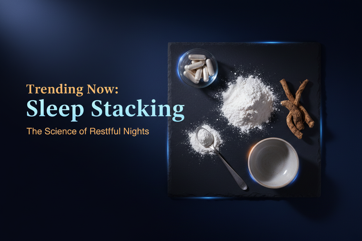 Trending Now: Sleep Stacking — The Melatonin + Magnesium + Ashwagandha Protocol That's Replacing Prescription Sleep Aids