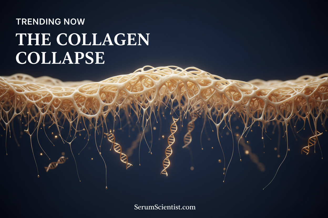 Trending Now: The Collagen Collapse — Why You Lose 1% of Your Skin Collagen Every Year After 25 and the Protocol to Slow It Down