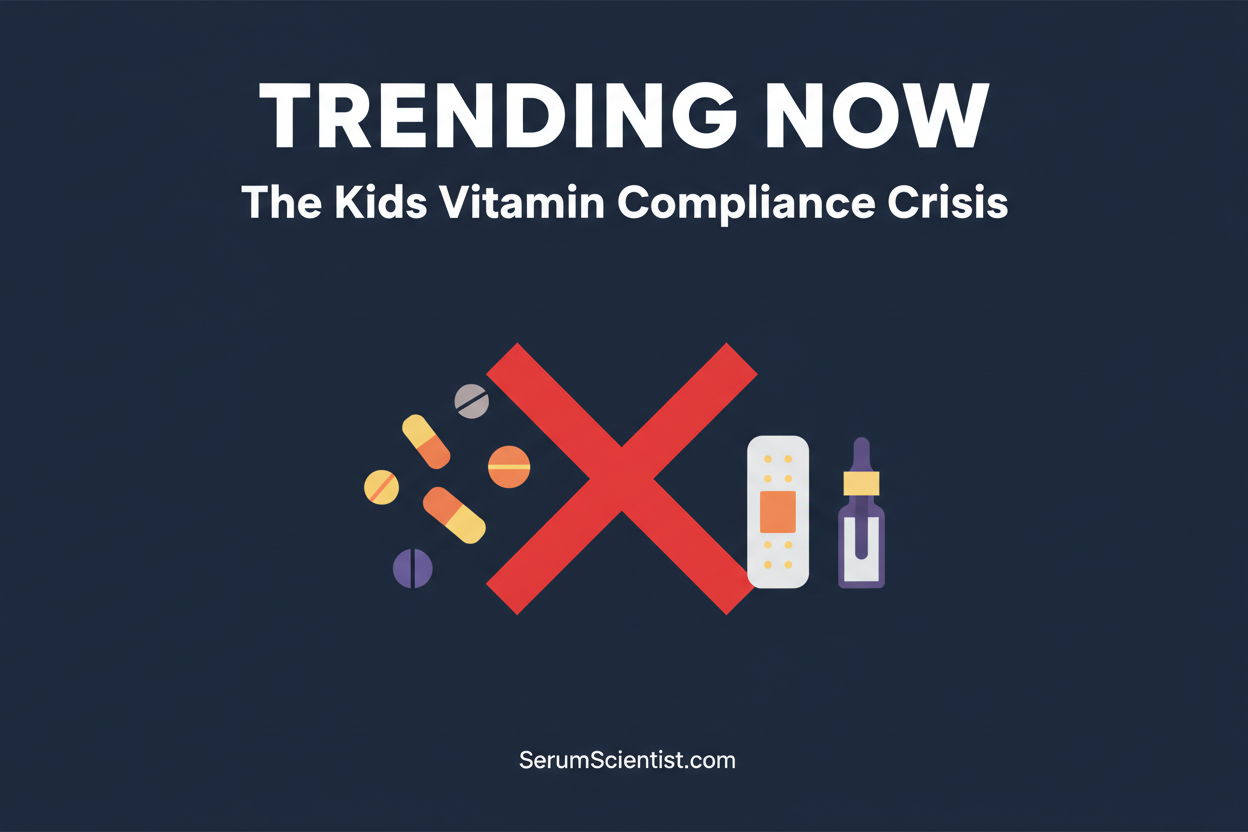 Trending Now: The Kids Vitamin Compliance Crisis — Why Gummies and Pills Are Failing and What Parents Are Switching To