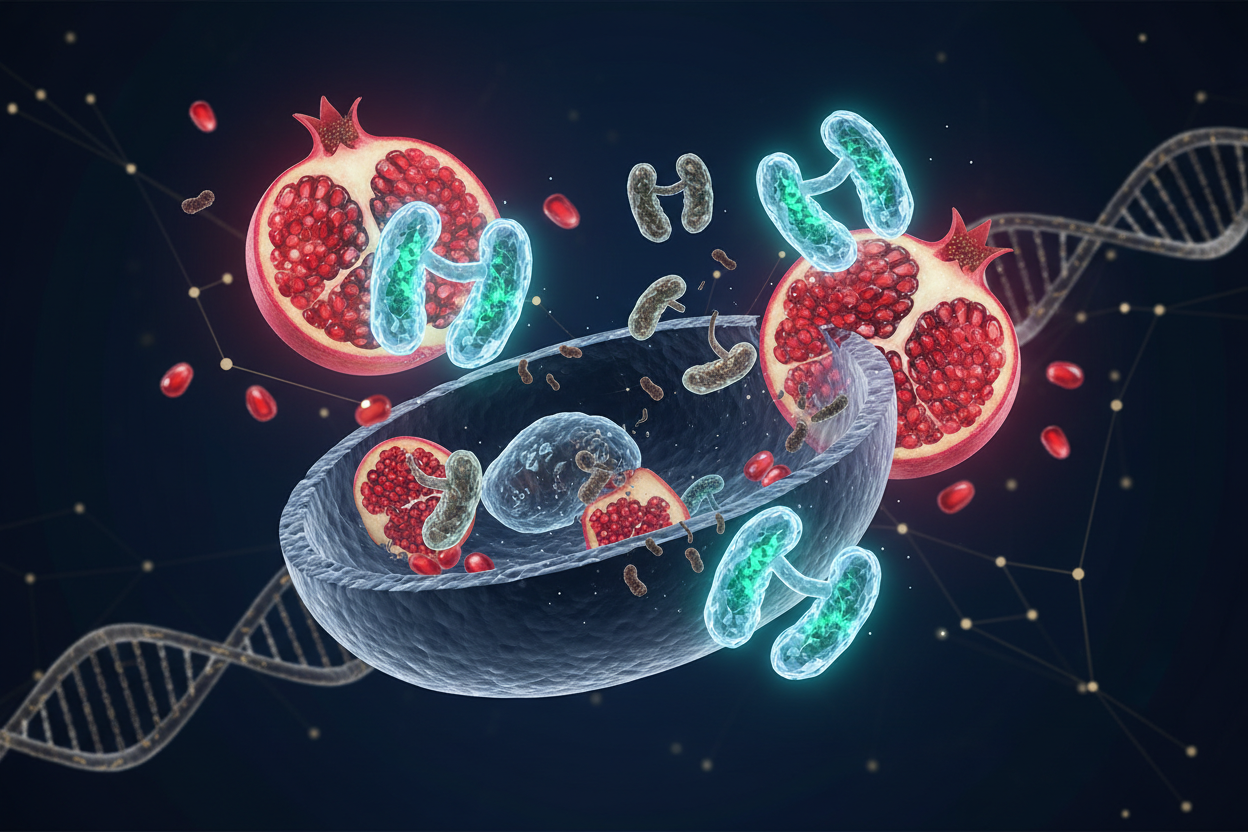 Urolithin A Decoded — The Gut Metabolite That Triggers Mitophagy and Reverses Cellular Aging