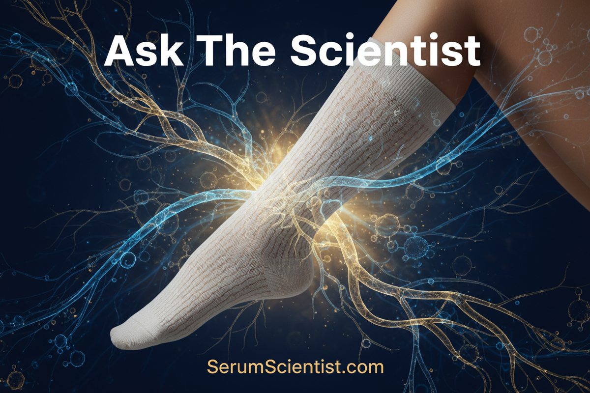 Compression Socks for Skin Circulation and Leg Aging: Ask The Scientist ...