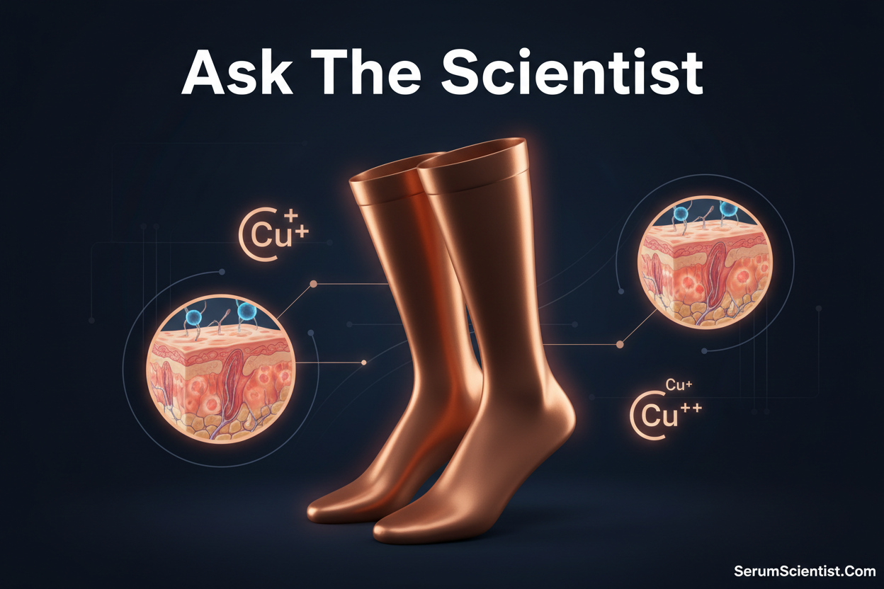 Wearing Copper Compression Socks Clears Skin and Reduces Inflammation Systemically: Ask The Scientist — The Wellness Trend Crossing Into Skin Science