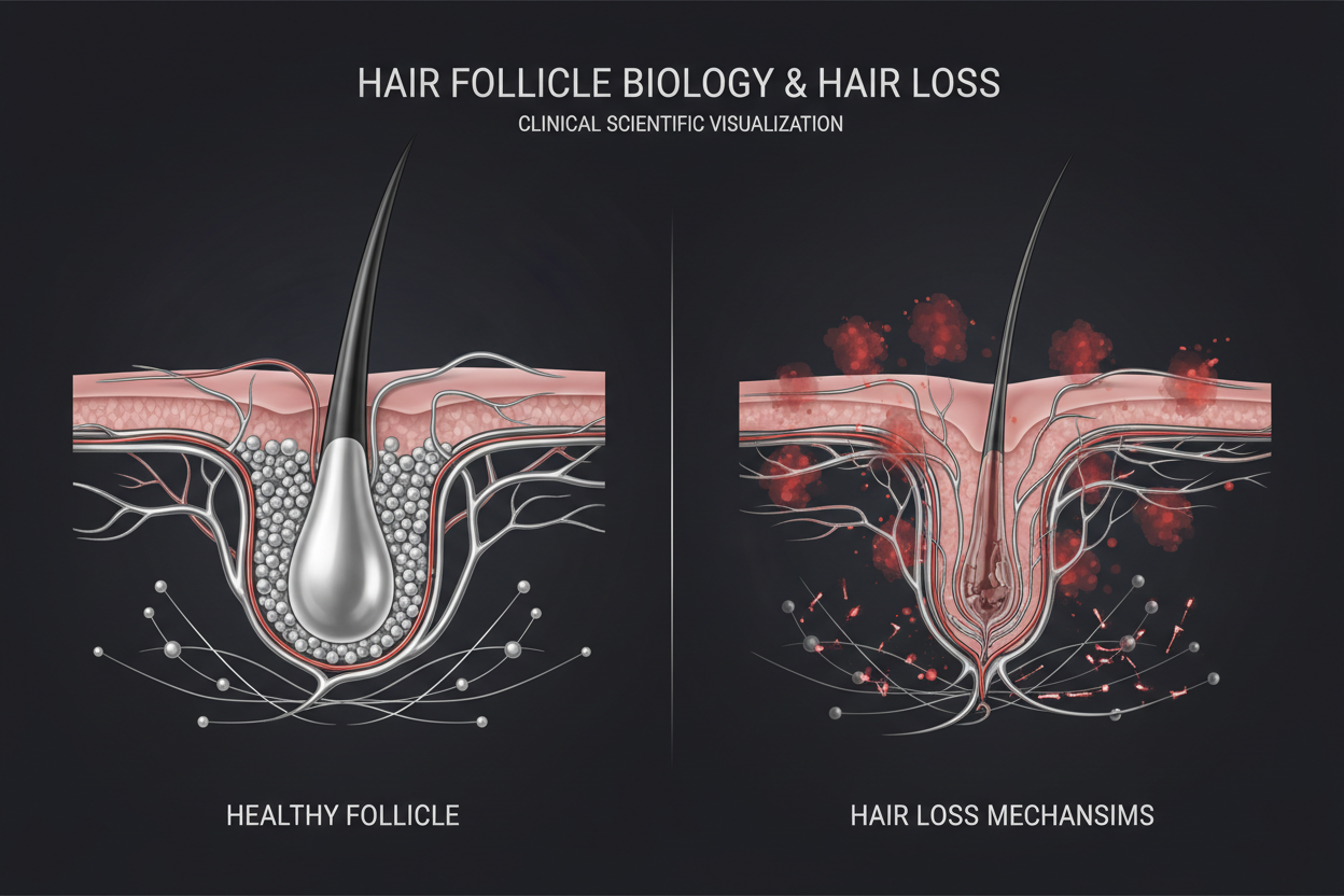 Why Your Hair Is Falling Out: The Root Cause Science — And the Clinical Protocol to Stop It