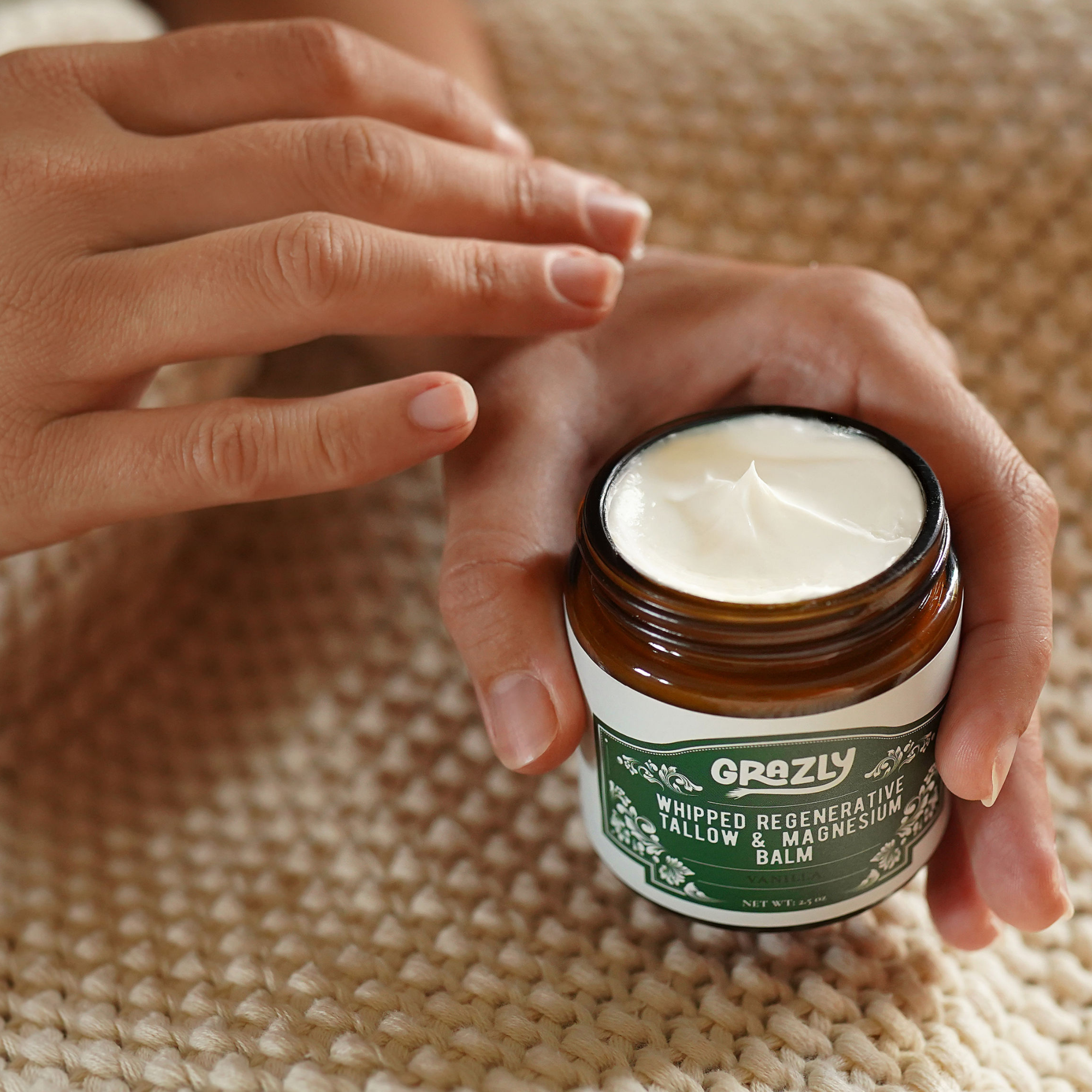 Dead Sea Magnesium & Tallow Balm – Sleep-Supporting Transdermal Minerals