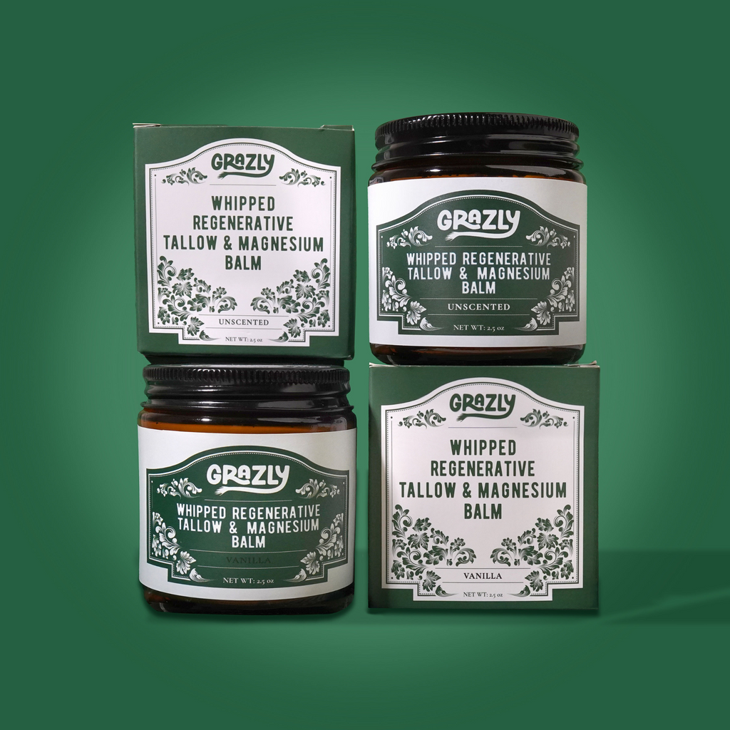 Dead Sea Magnesium & Tallow Balm – Sleep-Supporting Transdermal Minerals