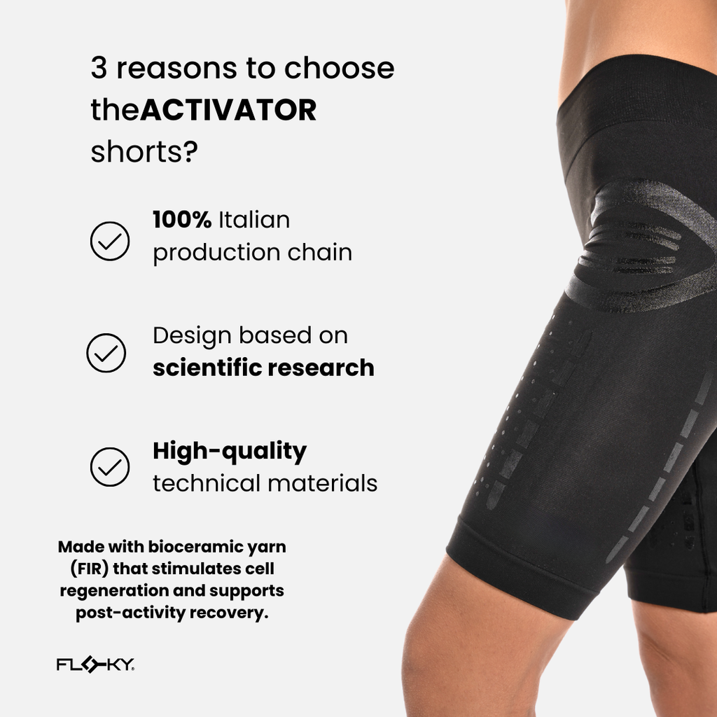 Floky ACTIVATOR Biomechanical Shorts — Muscle Stability & Vibration Reduction