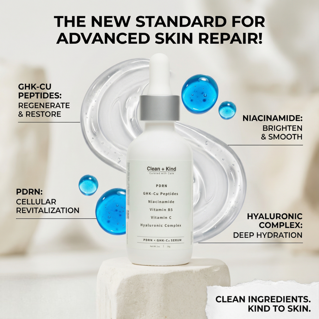PDRN + GHK-Cu Anti-Aging Serum – Salmon DNA & Copper Peptide Complex