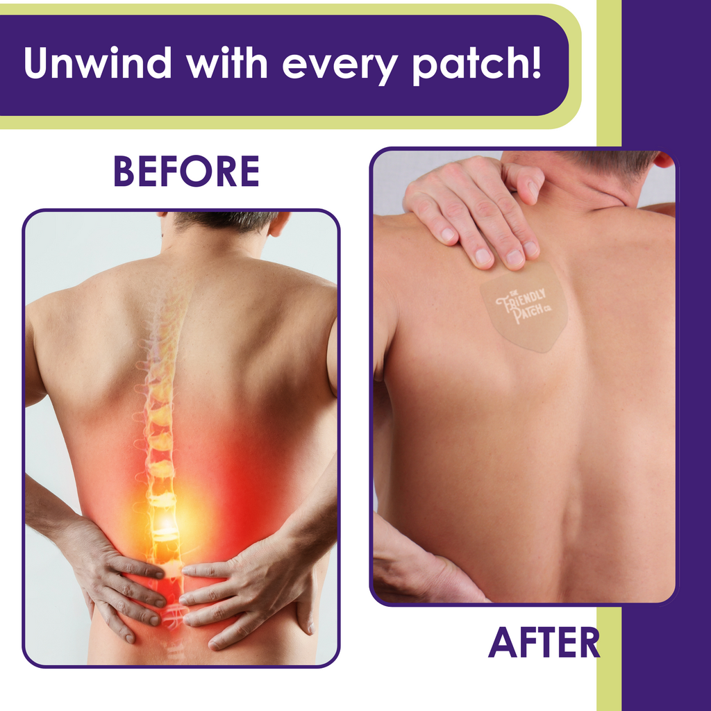 Relief Night Patches: Arnica & Melatonin for Deep Sleep - 8 Pack