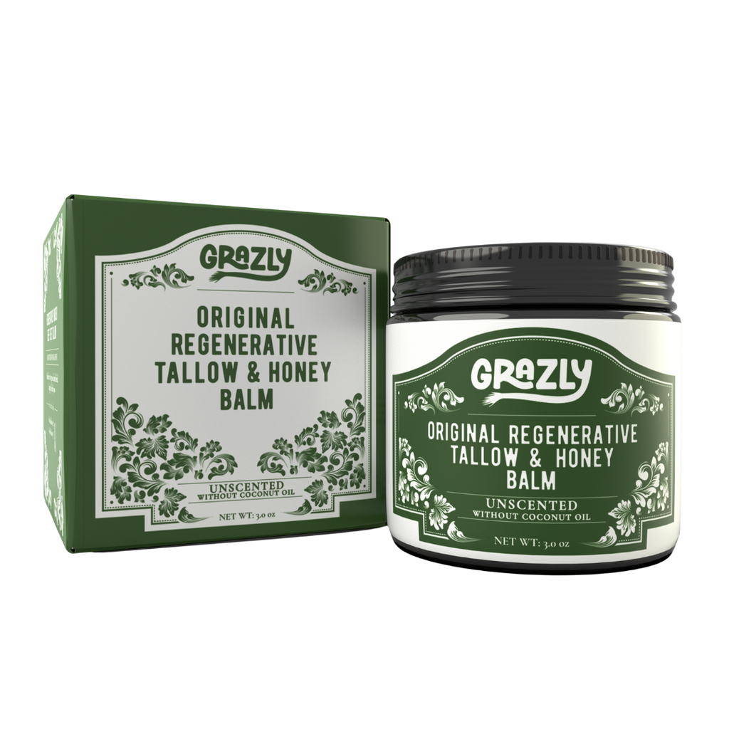 Original Tallow & Manuka Honey Balm – Heavy Repair Moisturizer for Dry Skin